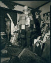 Aileen Kern with Bob Watt in his Studio [Click to Enlarge]