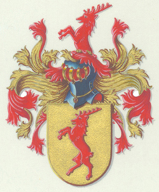 Zonyx Report:  Zetteler  Prancing Red Stag Coat of Arms [Click for Text]